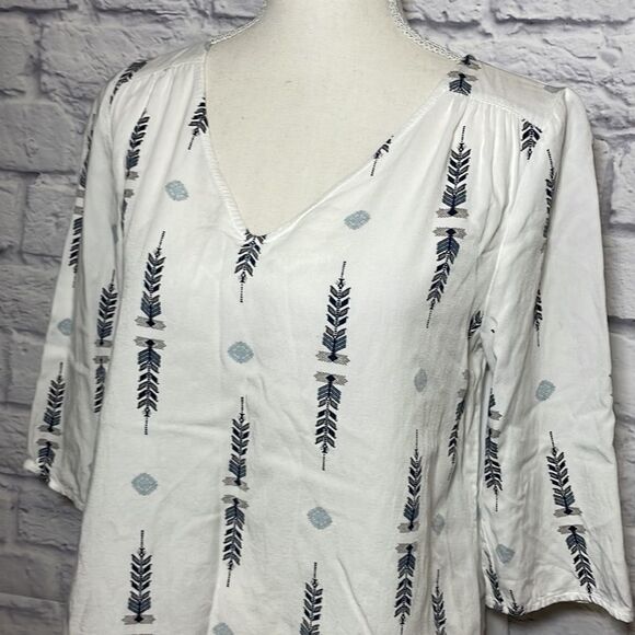 Jack Half Sleeve V Neck Top Size Small - Picture 3 of 8